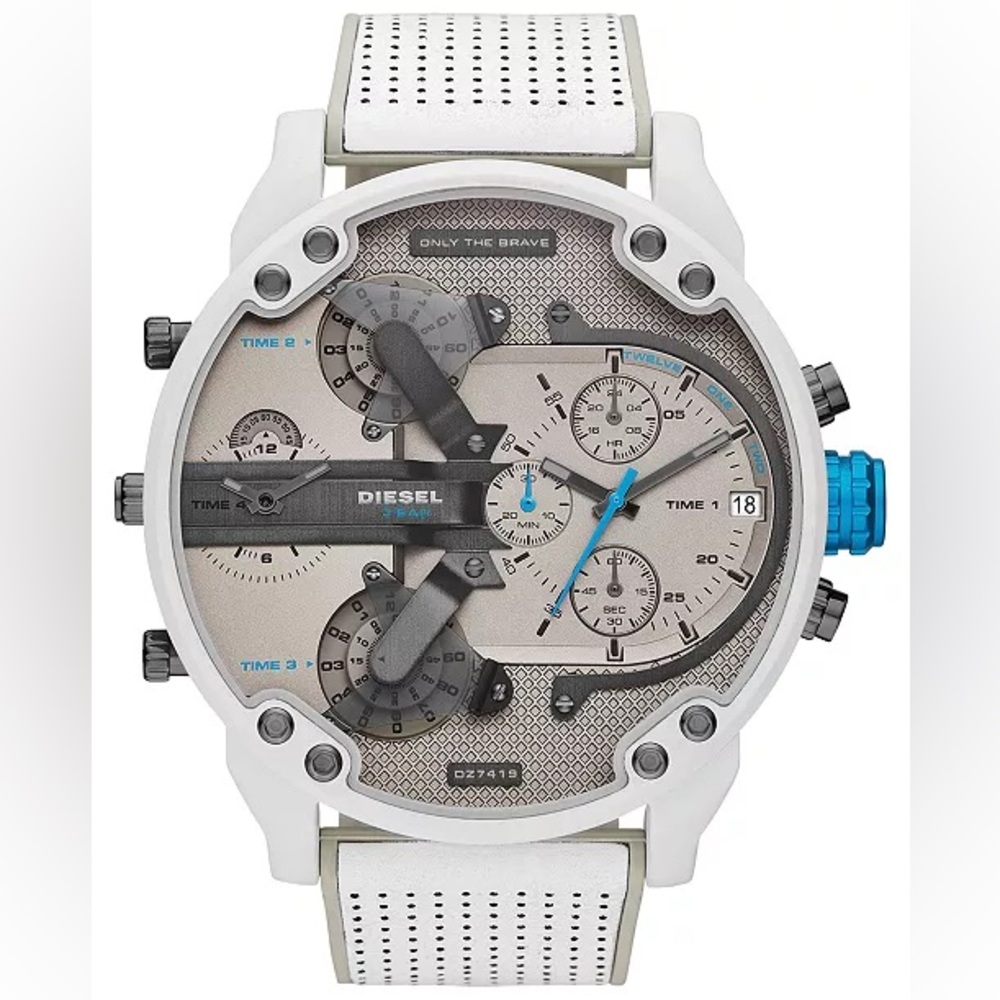 Diesel Men's Mr. Daddy Chronograph, 57 mm Case Size, Stainless Steel Watch